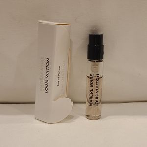LOUIS VUITTON FRAGRANCE MATIÈRE NOIRE 2 ML SAMPLE ♡